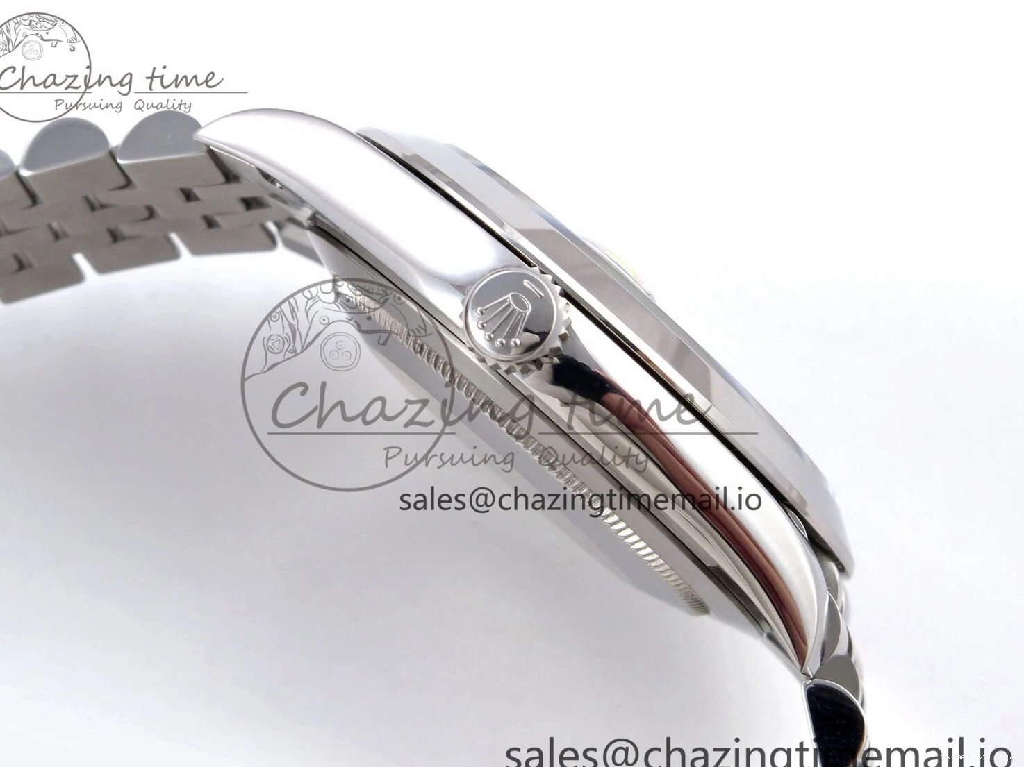 Best AAA Replica Sites 904L on VSF Dial DateJust FreshLook 1282 Edition 41 VS 126330 Green SS Jubilee Bracelet 1:1 Best 0115